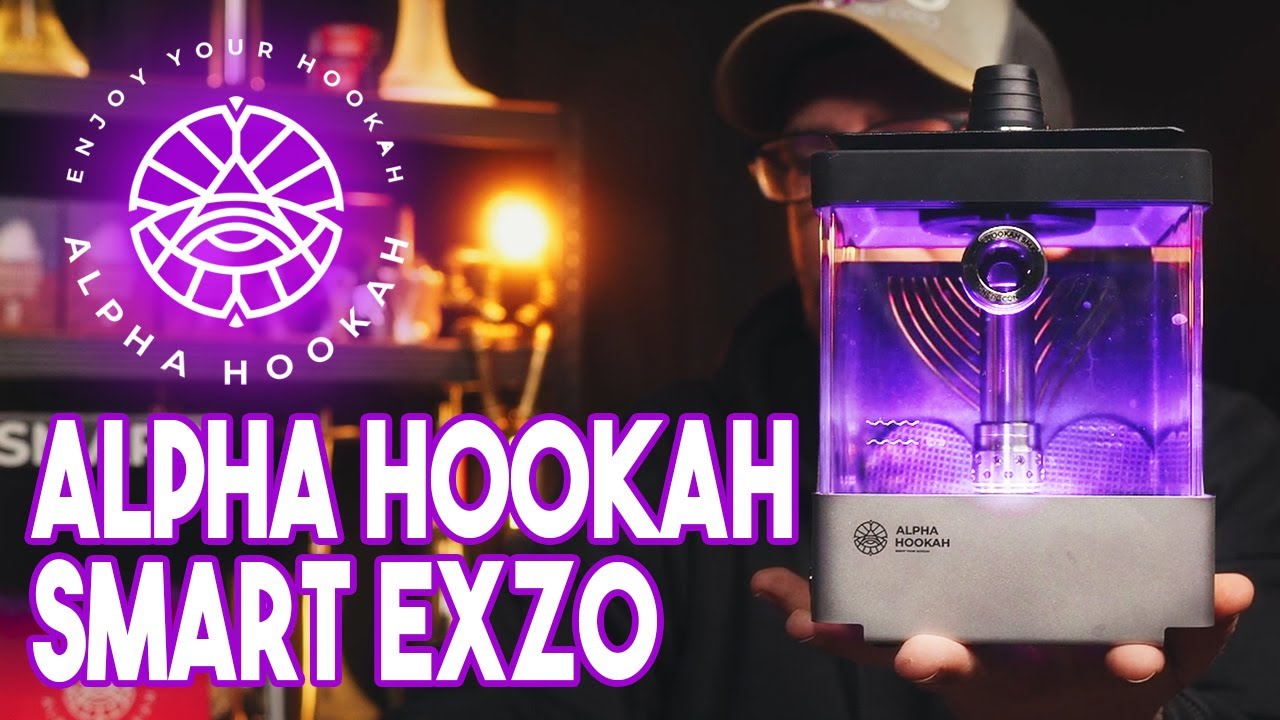 Eine RUSSISCHE TRAVEL PFEIFE mit LED ! ALPHA Hookah - SMART EXZO! Ich bin überrascht!