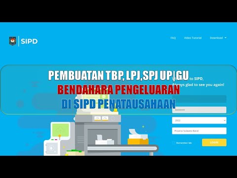 PEMBUATAN TBP, LPJ & SPJ UP GU #by SIPD