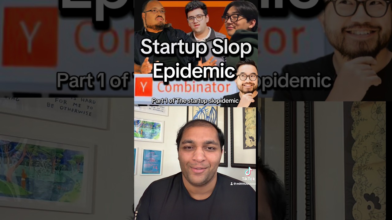Startup slop epidemic #ai #startup #tech #chatgpt #ainews #agi