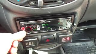 Обзор и Настройка PIONEER MVH S520BT