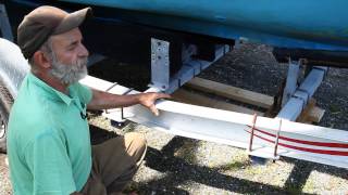 Learn how to properly off load your boat from a trailer. Louis Sauzedde shows you the best way to safely take your boat off the trailer.