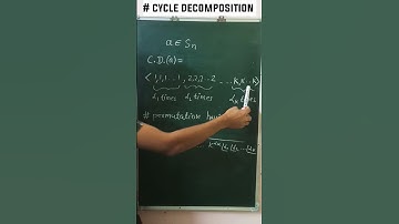 no. of permutations having same cycle decomposition//IIT jam//gate//CSIR-NET//TIFR #mathematics
