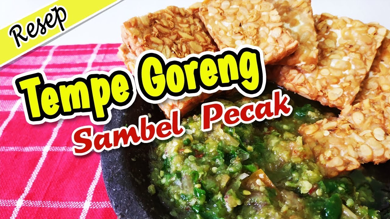 TEMPE GORENG SAMBEL PECAK ALA AWAN KULINER - YouTube