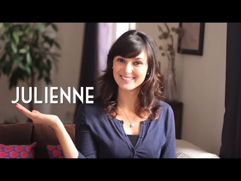 Vídeo: Do Que Você Pode Fazer Julienne?