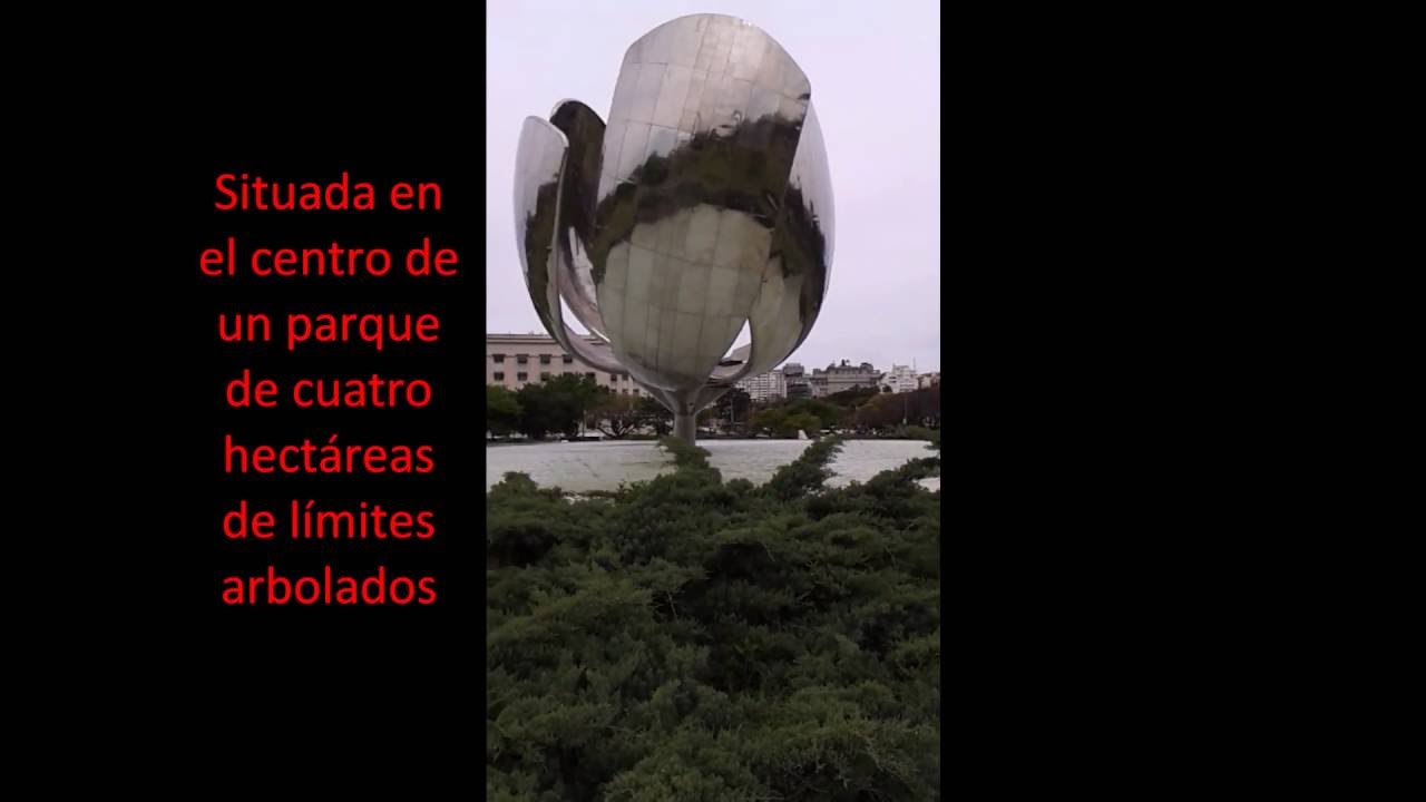 Floralis Generica Argentina solar pool heater