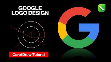 Google Logo design in Corel Draw 2021 | Hevlendordesigns #coreldraw #logo