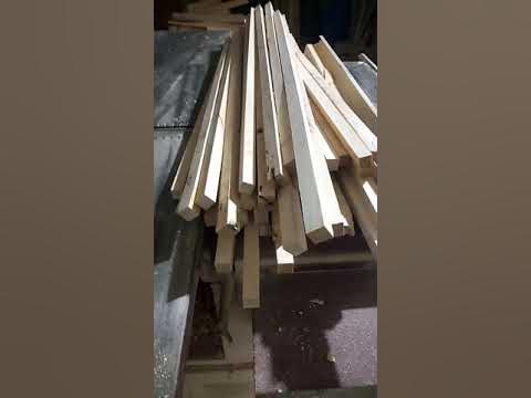 деревянные шканты для бруса . Своими руками . - YouTube