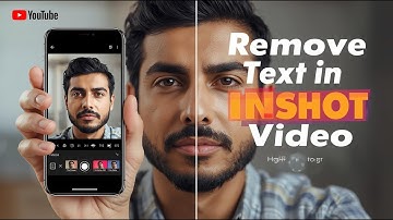 Remove TEXT from Videos Fast! - How to Erase Text Using InShot Video Editor Tutorial
