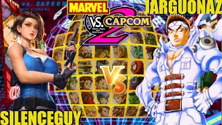 MvC2 Mvci Umvc3 SILENCEGUY vs JARGUONAZZ pt 3