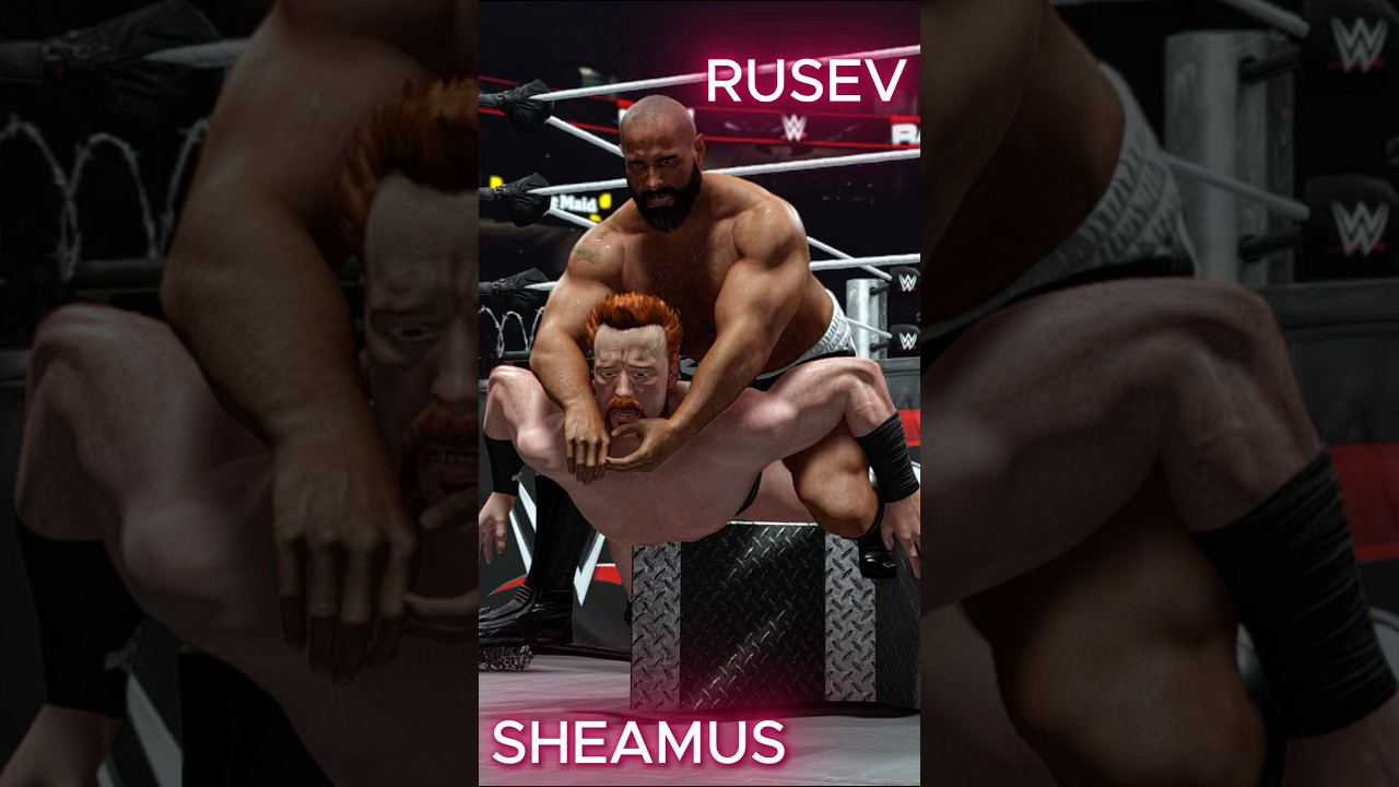 Rusev Vs Sheamus 