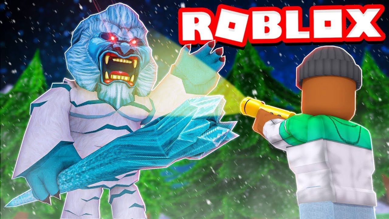 I Found A Scary Ice Monster In The Forest In Roblox Roblox Time Travel Adventures 2 Youtube - roblox yeti plays roblox