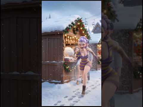 Rumi S Ski Slope Snowball Attack Kpop Demon Hunters Kpopdemonhunters Kpop Kpopidol Kpopdance 