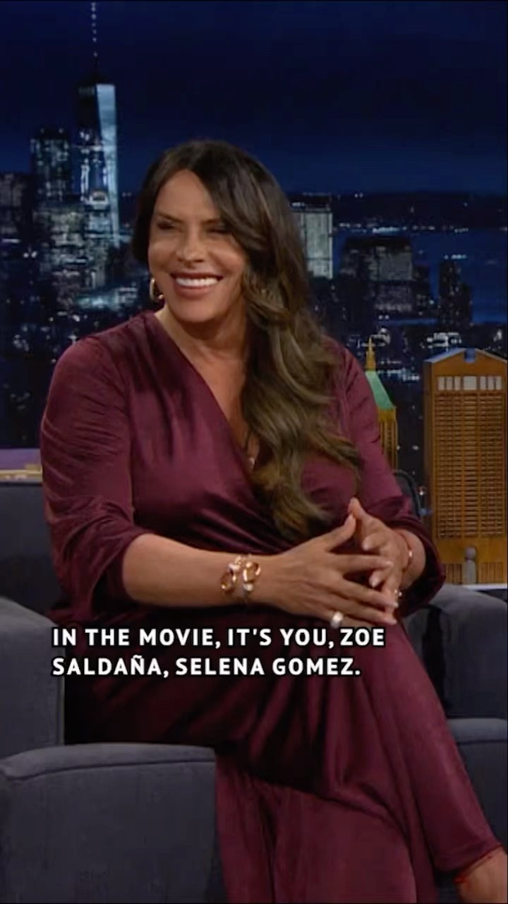 #KarlaSofiaGascon shares what it was like working alongside #ZoeSaldana \u0026 #SelenaGomez.