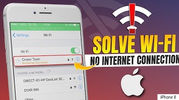 How to Fix Wifi No Internet Connection Issue on iPhone 8 Plus | iPhone 8 Plus Wifi No Internet