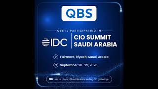 IDC CIO SUMMIT 2026 Saudi with QBS, Freshworks and Assuretek