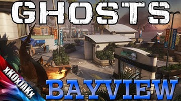COD: Ghosts - New "ONSLAUGHT" DLC Map "BAYVIEW" Walkthrough! (Call Of Duty Ghosts DLC)