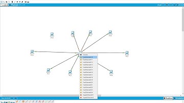 Build and test a Peer to Peer network of minimum 10 computers in CISCO Packet tracer