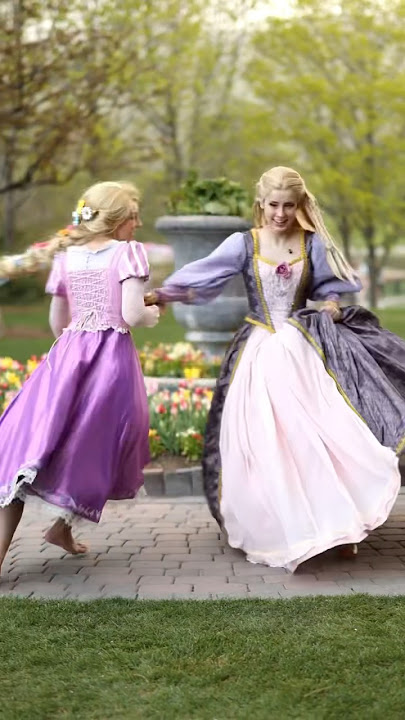 Disney Rapunzel 🤝 Barbie Rapunzel 👑 feat. @halcybella