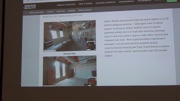 Avideh Zakhor Indoor Reality, Indoor Navigation Mapping