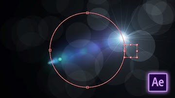 How to Set Optical Flare in After Effects | Optical Flare Set On The Path