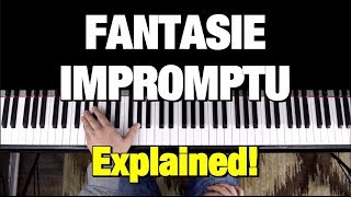 Chopin Fantasie Impromptu Op 66  Piano Tutorial (Fantaisie)