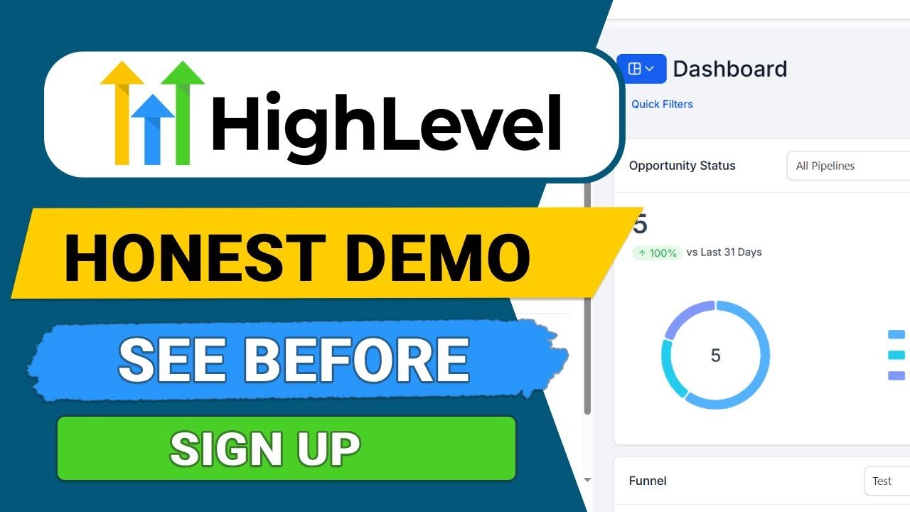 GoHighLevel Honest Demo 2026: See Before You Sign Up