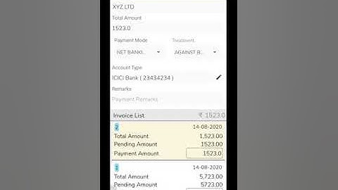 How to Create Payment Receipt in GimBooks Mobile App