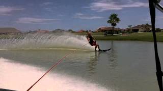 Andy Mapple Slalom Slow Motion