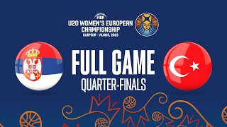 QUARTER-FINALS: Serbia v Turkey | Full Basketball Game