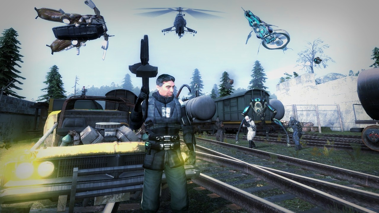 Barney Calhoun’s Journey After Escaping City 17 - Half Life 2 : Blue Shift 2 Concept