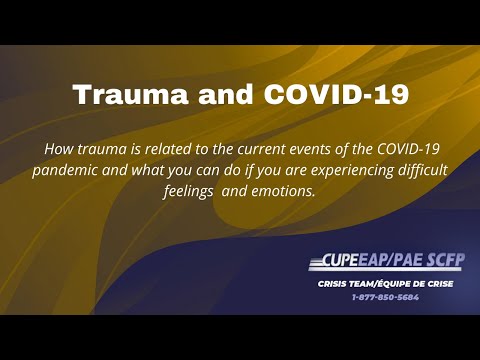 Trauma and COVID-19