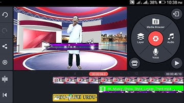 Change Video Background Using KineMaster Urdu | URDU4LIKE