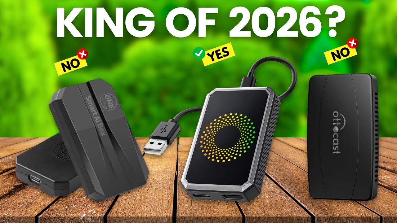 6 Best CarPlay AI Box Adapters 2026 - YouTube