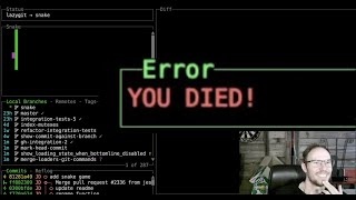 Adding snake to Lazygit