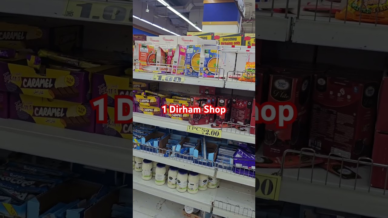 1 dirham Shop in Dubai 🇦🇪 