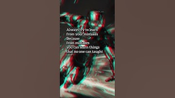 learn from your mistakes || #learn #mistake #tonystark #quotes #motivation #ironman #taught #like