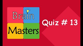 Brain Masters - Quiz