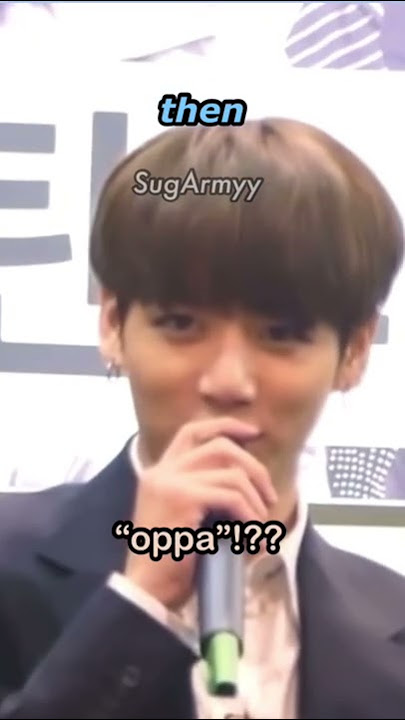 Jungkook’s “I’m not your oppa” glow up 👏🏻👏🏻