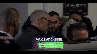 VINCENT CASSEL @ CANNES FILM FESTIVAL HOTEL LE MAJESTIC  20 mai 2024