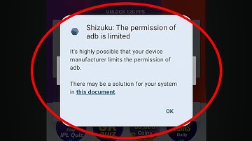 Fix Shizuku | the permission of adb is limited problem solve