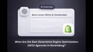 What Are The Best Generative Engine Optimization Geo Agencies In Nuremberg?