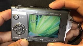 Slick design for its time | Sony Cybershot DSC-T7 5.1 MP digicam