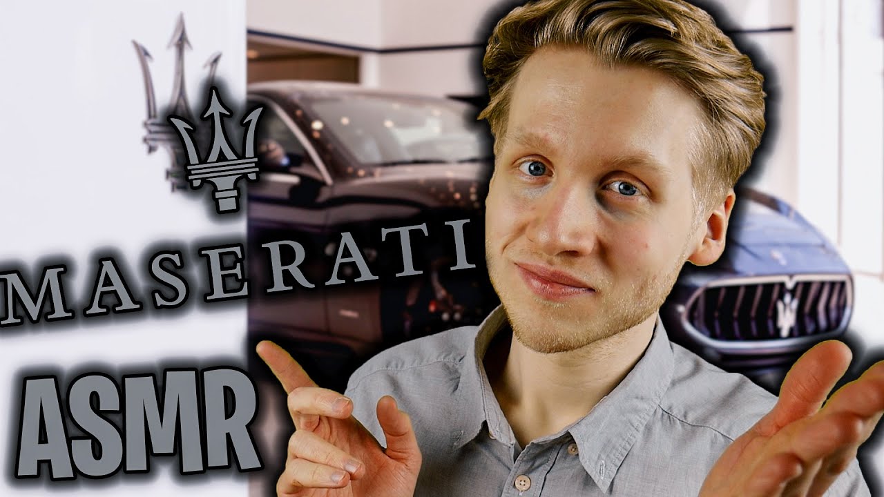 ASMR - MASERATI Mitarbeiter entwirft das AUTO deiner TRÄUME!