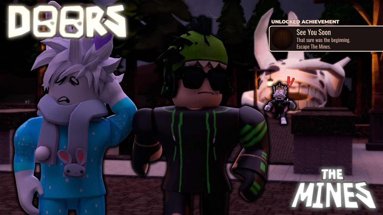 JUGUÉ el NUEVO DOORS 2 pero fue... ¡MUY CAÓTICO! con FRANCH y KENDO (THE MINES)