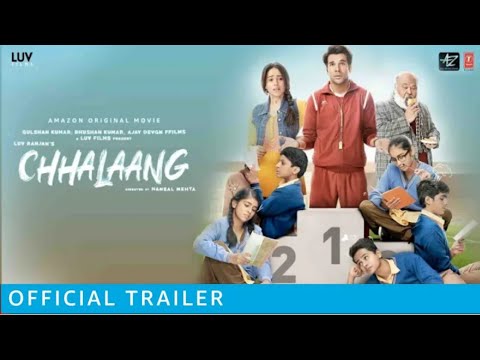 CHHALAANG | Official Trailer | Amazon Prime | Rajkumar Rao | Chhalaang Movie Trailer | 13 November
