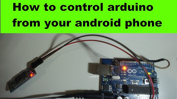 Android control arduino via bluetooth. How to control arduino from your android phone