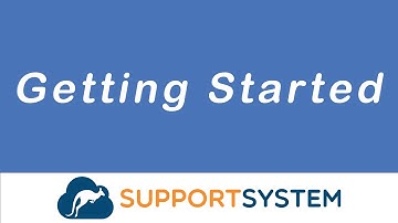 Getting Started With SupportSystem