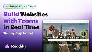 Invite, Manage & Build Websites Together | Team Collaboration in Readdy