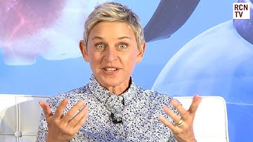 Ellen DeGeneres Interview - Finding Dory & Eating Fish