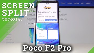 How to Split Screen in XIAOMI Poco F2 Pro – Create Dual Screen
